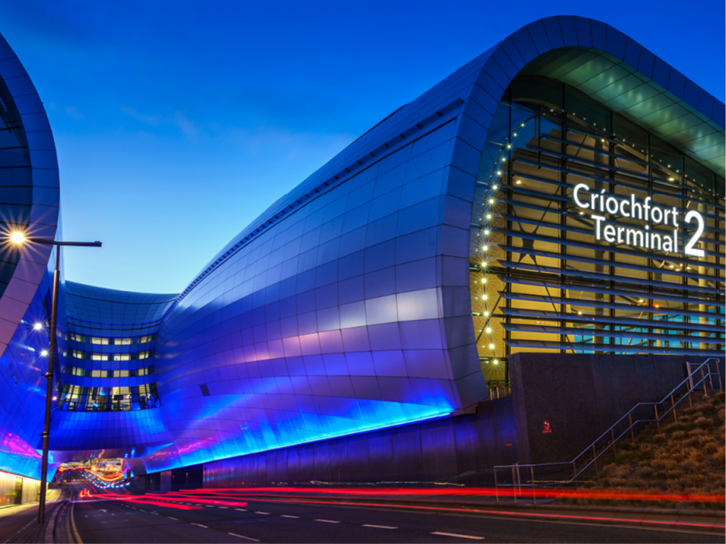 Terminal 2 Dublin Airport Tunnel Entrance